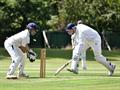 Uddingston's Bryan Clarke is run out by a direct hit.jpg